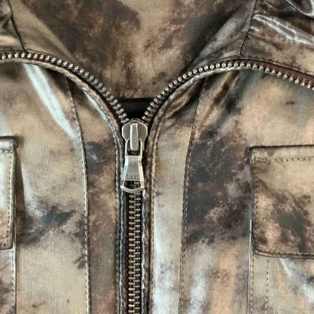 Sharon Young Women’s Bronze Jacket Size Medium - Picture 4 of 8